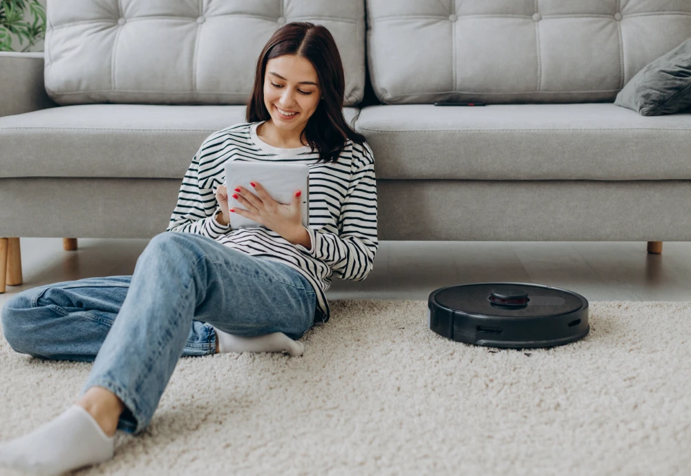 robot vacuum pet hair self cleaning