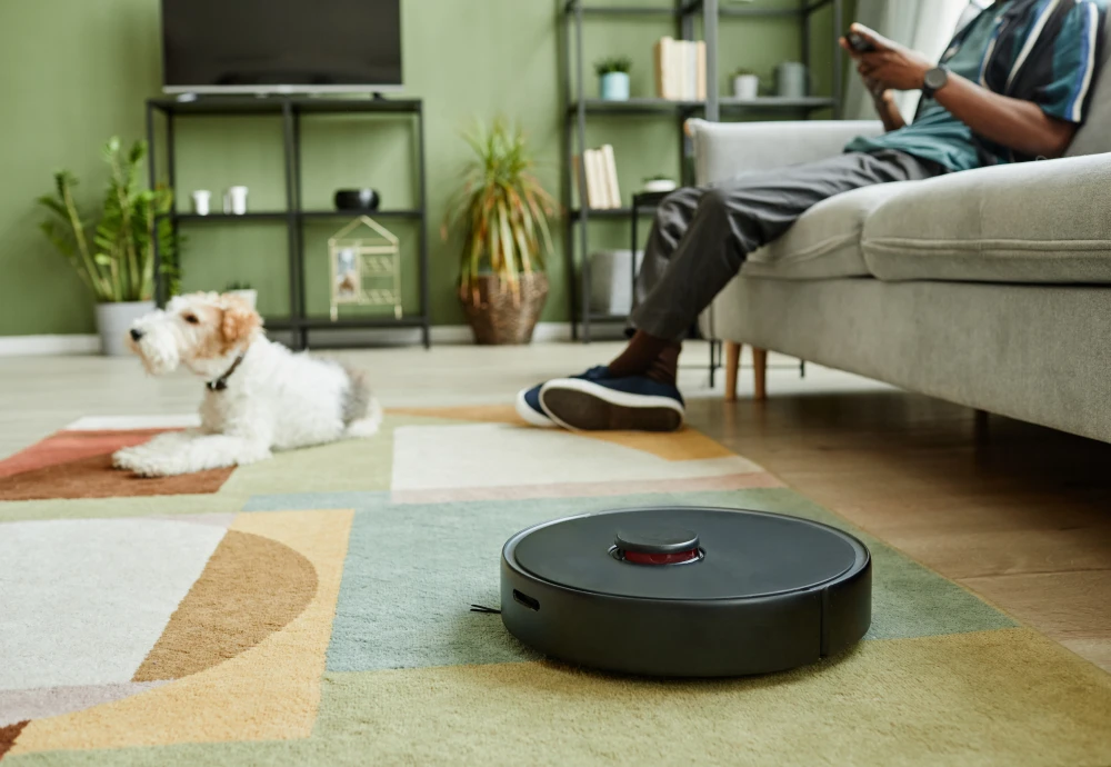 robot vacuum pet hair self cleaning